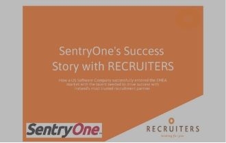 SentryOne's Success