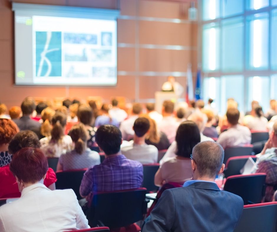 FenestraPro speaking at event