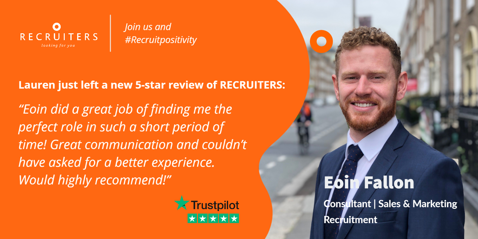 Recruit Positivity infographic