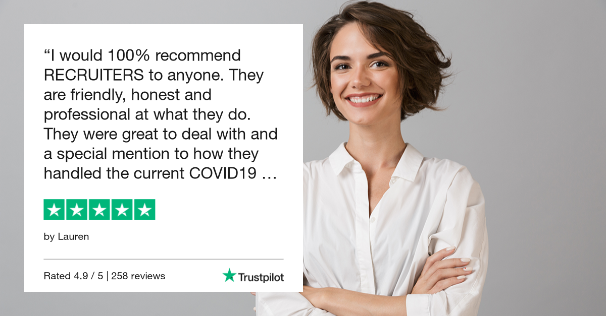 RECRUITERS Trustpilot reivews