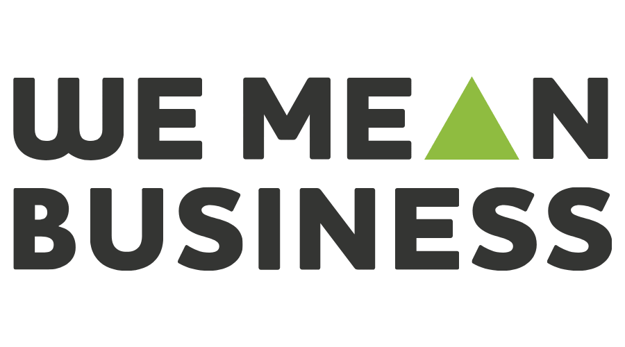 We mean business logo